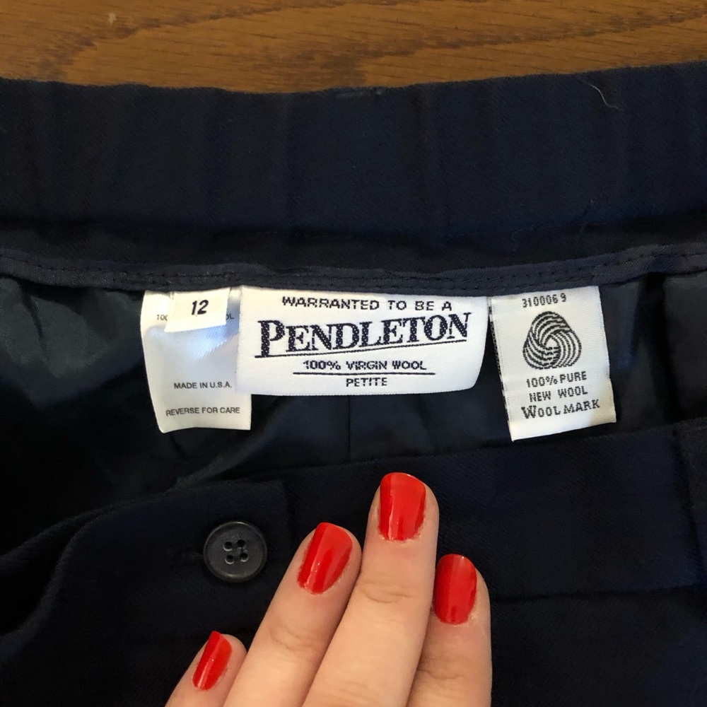 Pendleton 100% Wool Pants - image 3